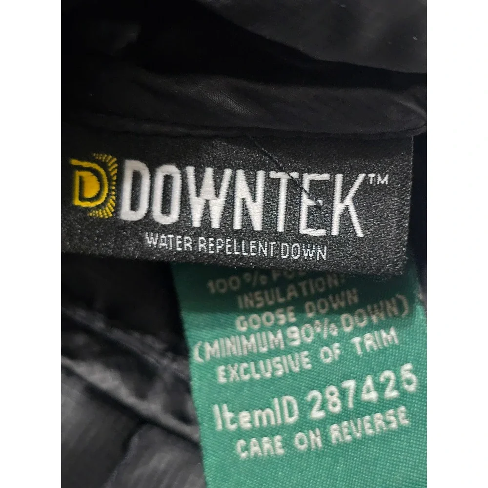 LL‎ Bean Mens XXL Ultralight 850 Down Jacket Black DownTek Puffer 287425